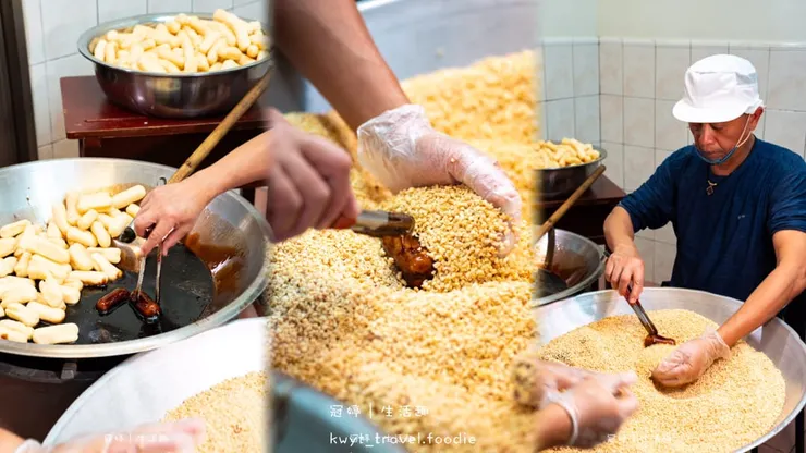 [台中大甲伴手禮]麻姥姥手工餅舖，媽祖欽點的供品？麻荖盆花供佛美翻天，傳承五代百年手藝，過年限定木盒、抹茶口味必搶，2026禮盒推薦