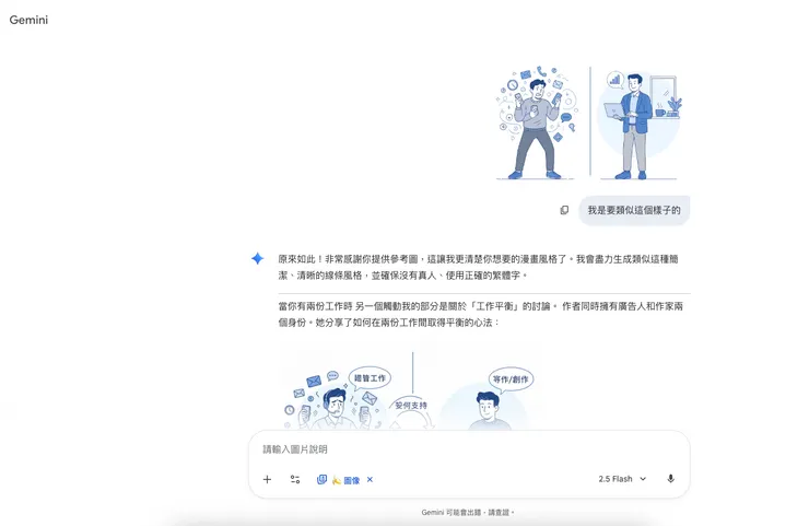 Gemini Banana圖改圖功能