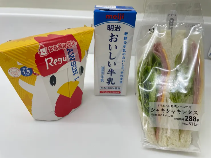 炸雞是原味的！