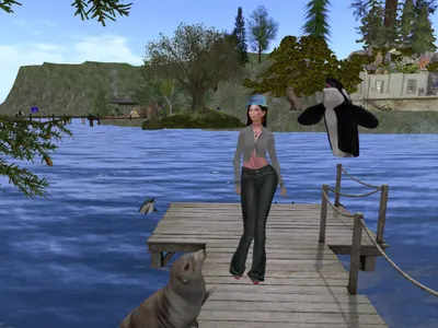 LeLoo Gunda公園遠遠眺去的對岸