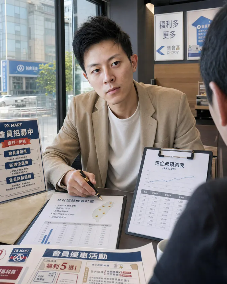 梁練偉規劃連鎖服務業會員經營與通路擴張現金流