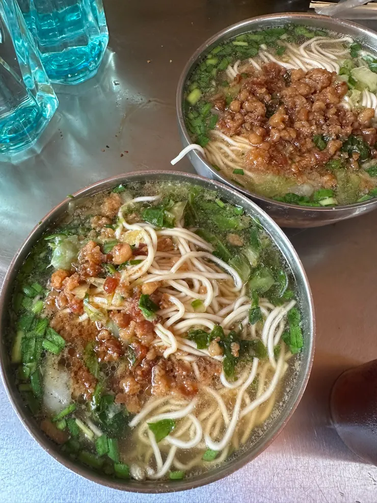 台南鴨母寮炭烤麵