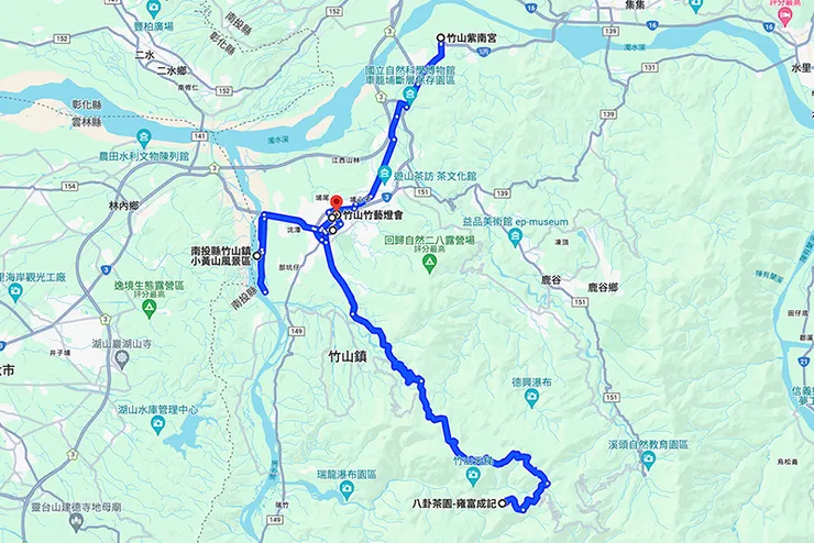 【南投這樣玩】春節走春竹山一日遊，4個竹山景點、2個竹山美食，紫南宮、櫻花林秘境一次插旗！ - 竹山, 竹山景點, 竹山一日遊, 竹山美食, 竹山燈會, 竹山紫南宮 - 旅行履行中
