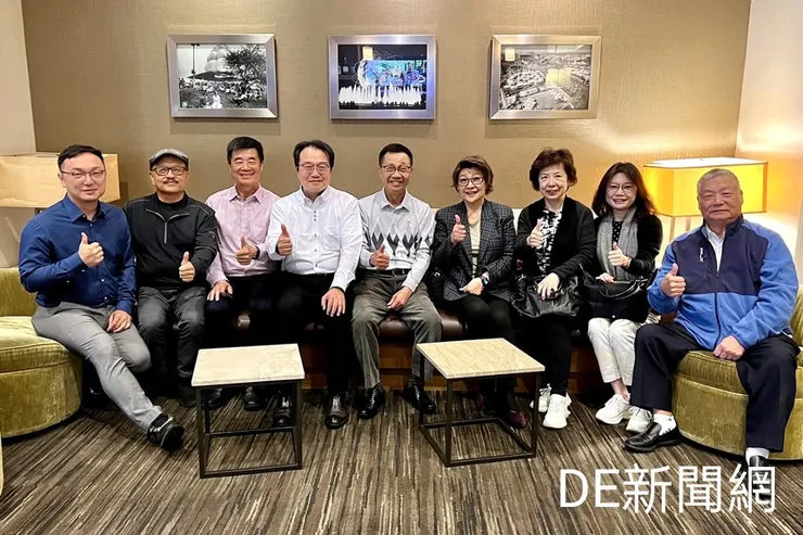 國立台灣海洋大學副校長顧承宇帶領學校主管前往美國訪問，並與校友互動。(照片/國立海洋大學提供)