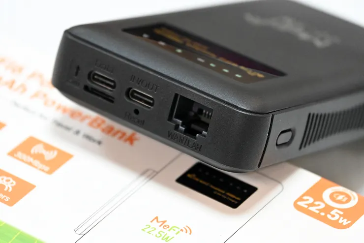 各式接口也可直接連線設備或供電