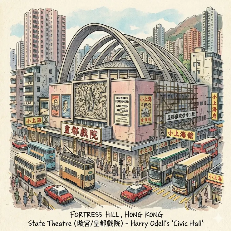 歐德禮的璇宮夢：北角曾是世界的文藝碼頭