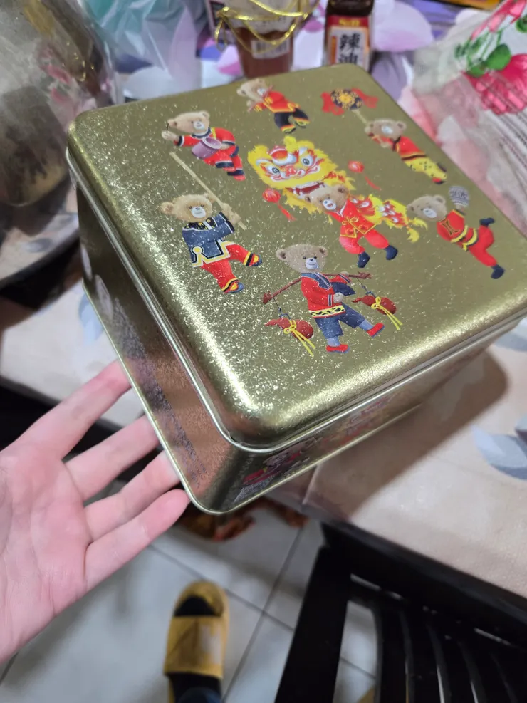 知名香港奶油小熊餅乾