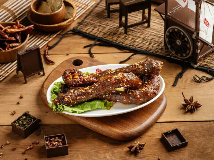 團購美食推薦3. 蘭芳花椒滷鴨脖子