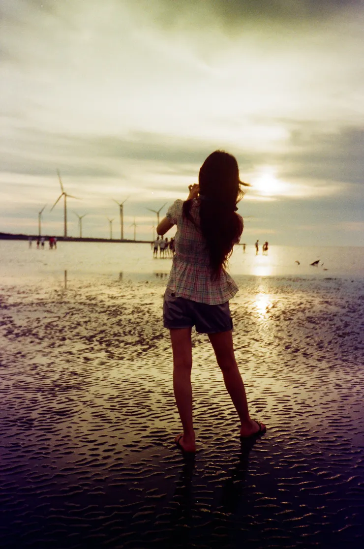 shot by Emma @高美濕地，台灣。10 / 09 / 2010 .。