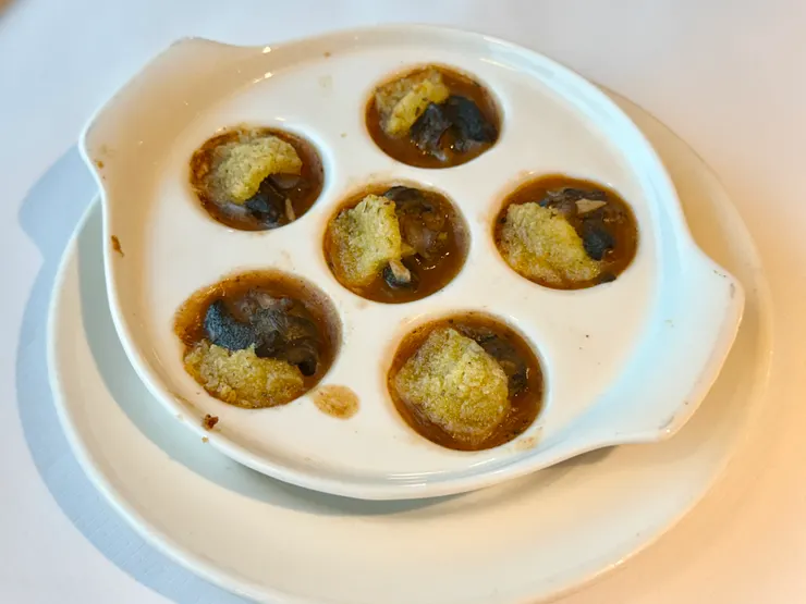 法式蒜香烤田螺