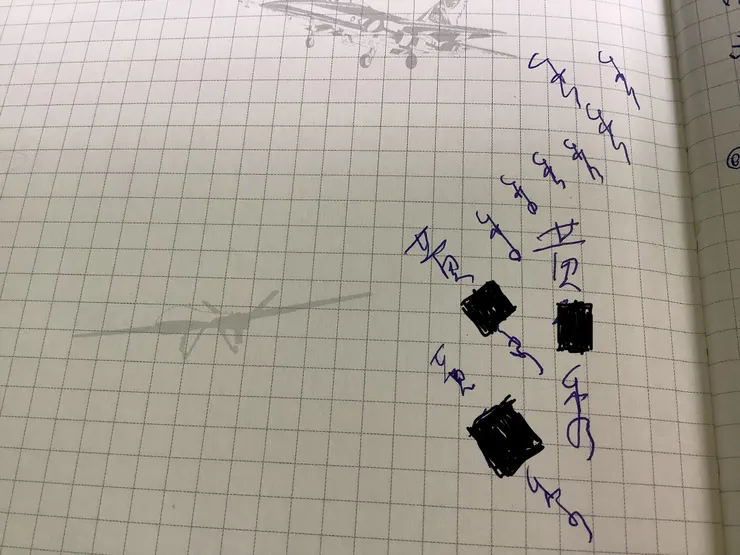 圖一：洪媽媽寫的字體與其重複性
