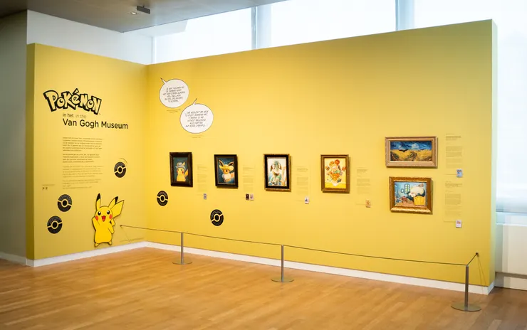 圖片來源:Van Gogh Museum&Pokemon