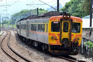 司機員訓練專列使用6輛DR2800型柴聯車讓年輕司機員見習駕駛技巧(8791次 山佳=鶯歌)