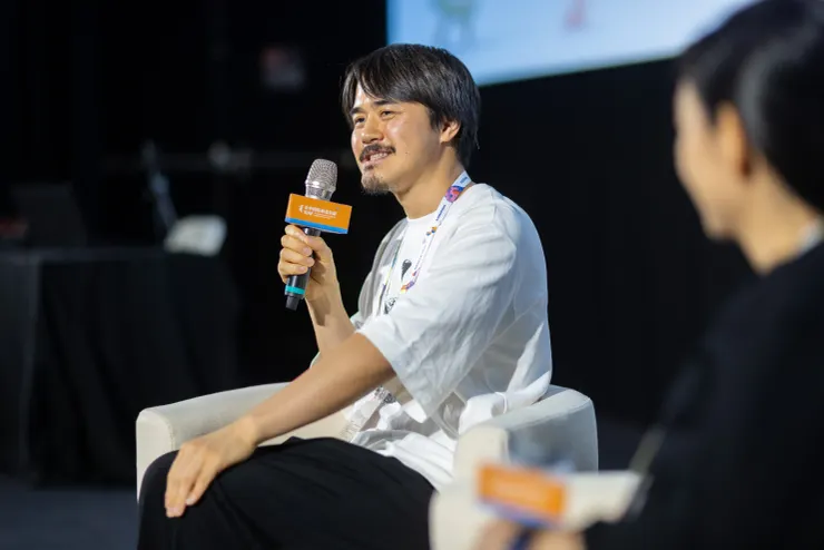 押山清高《驀然回首》影人講座。／影像提供：臺中國際動畫影展