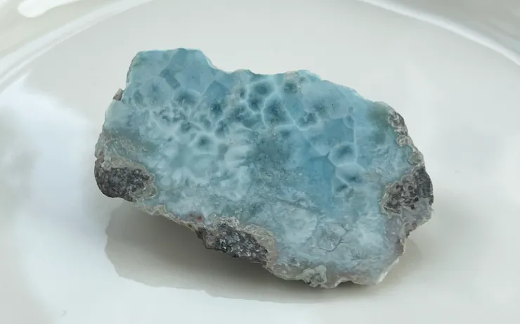 Larimar from barahona province dominican republic