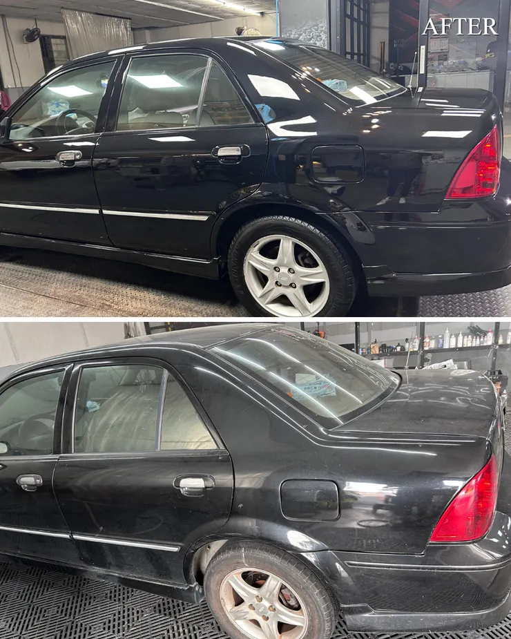 台南汽車美容大禮包!送我爸的過年紅包!老車變靚車,佑鑫車體鍍