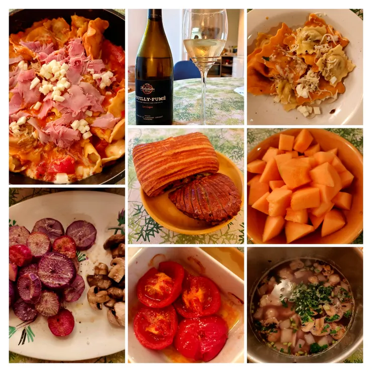 【還是回民宿用早上在市集買的食材自做晚餐】