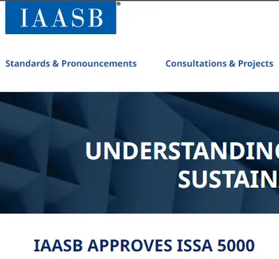 IAASB通過ISSA 5000，預計於12月正式公布