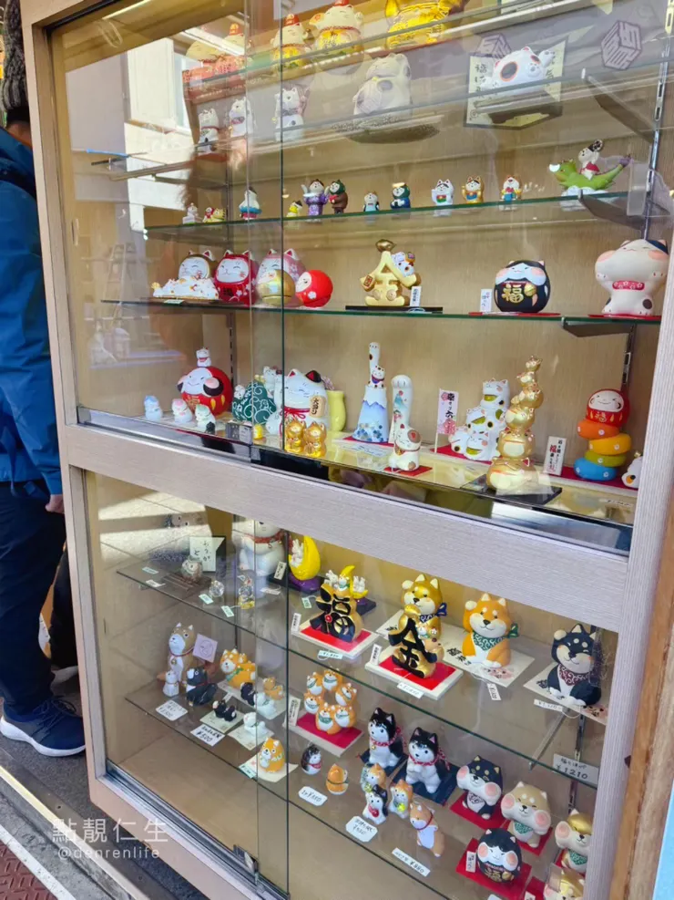 日本東京｜淺草寺 商店街買到招財貓