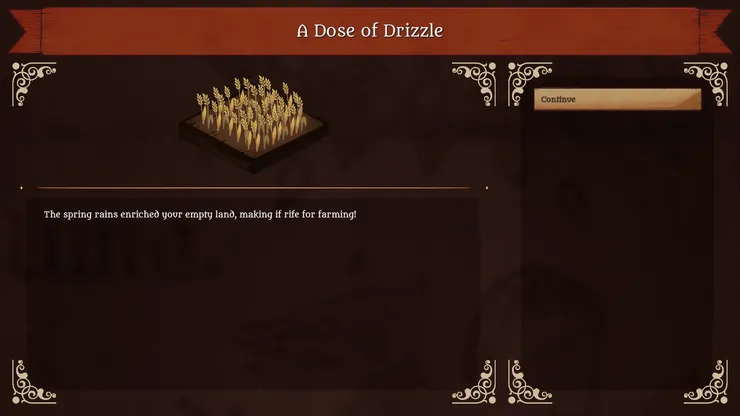 春雨使得空地變農地