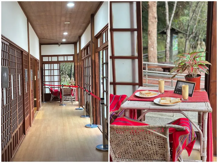 故居內一角,是他們最喜歡吃早餐的位置