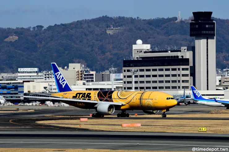 恰好碰上星際大戰最後一天飛伊丹,正好趁機會來拜訪伊丹空港的飛機攝影點