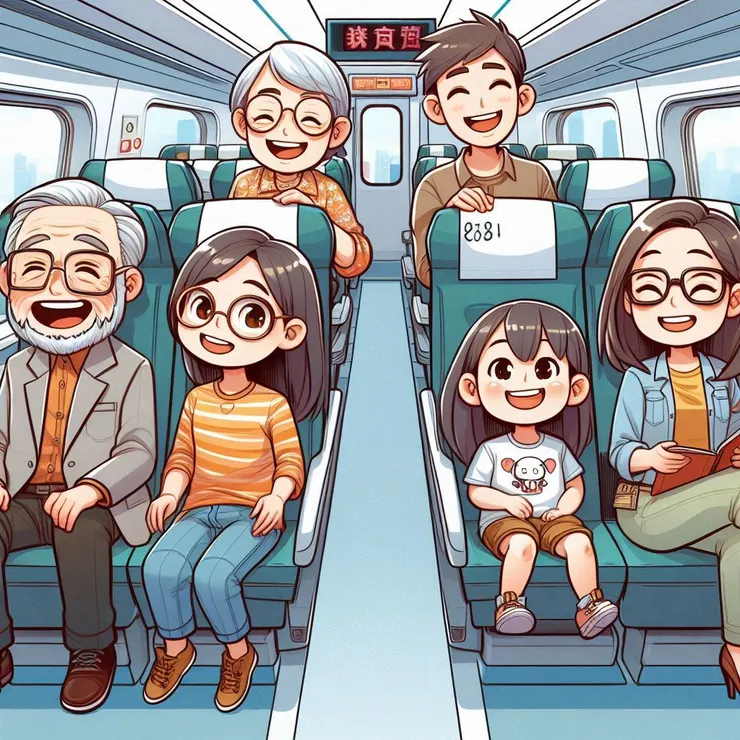 家族高鐵同樂