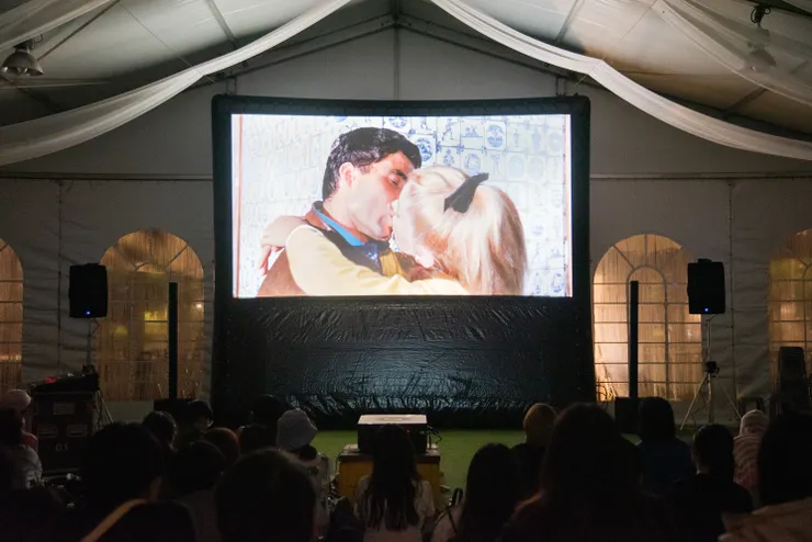 「夜夜有影」夏日電影院活動側拍（攝影／劍劍） 