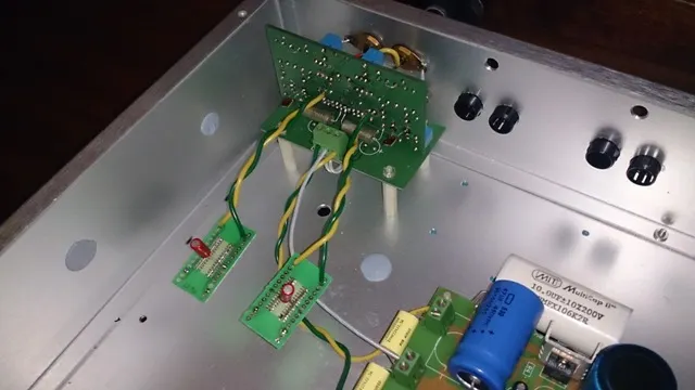 將交連電容焊在 IC 轉換板上，方便更換電容，目前使用 Black Gate N 4.7uF