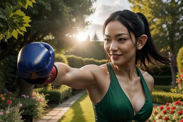 好一個精靈拳擊手