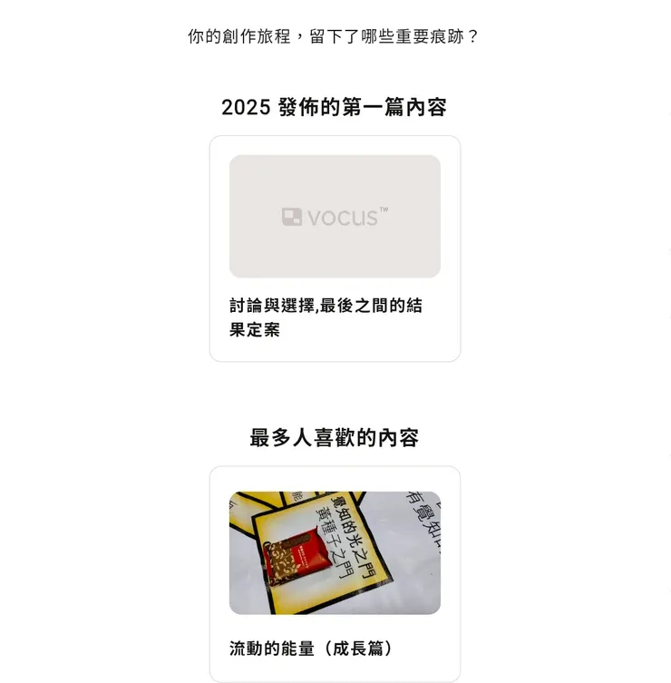 vocus｜新世代的創作平台