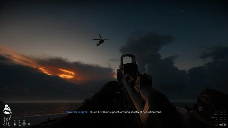 這關是在大型遊艇上，製作團隊真的是卯足全力在設計地圖，畫面真心漂亮