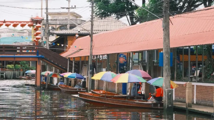 泰國曼谷 - 丹嫩莎朵水上市場