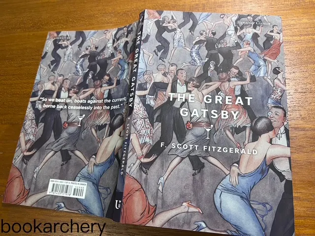 大亨小傳一書，photo by bookarchery