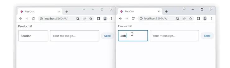 截自官方所提供的 PubSub 聊天室範例