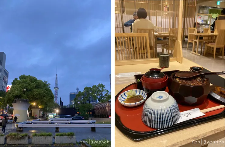 吃飽飯後可以到久屋大通公園散步消化喔