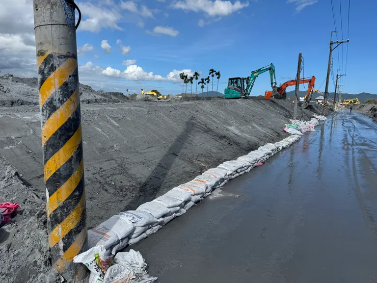 準備開始的沙包示範區