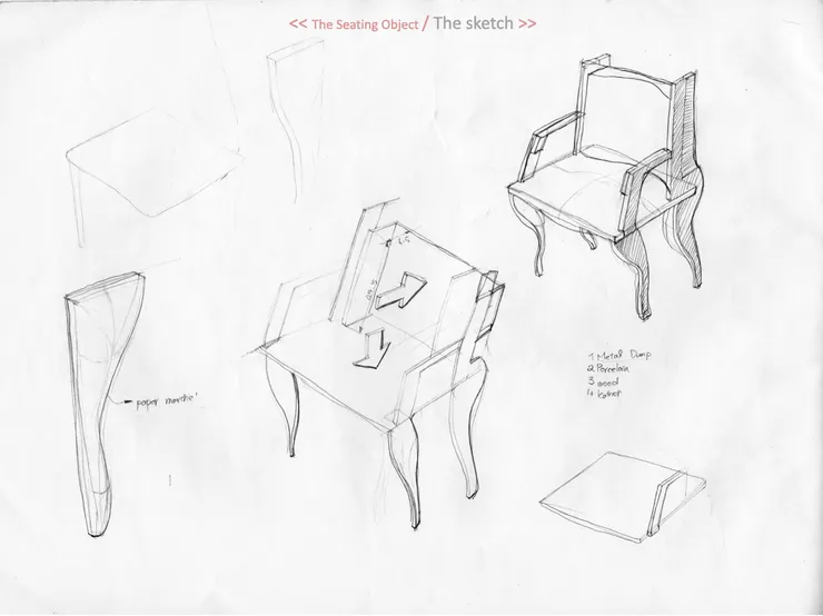 The Sketch of Peer David’s Deer 2009