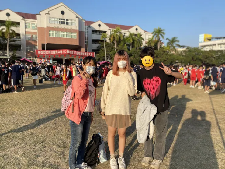 66屆的校慶國三生，來見證67屆自己成為畢業校友的畫面🤭🤭