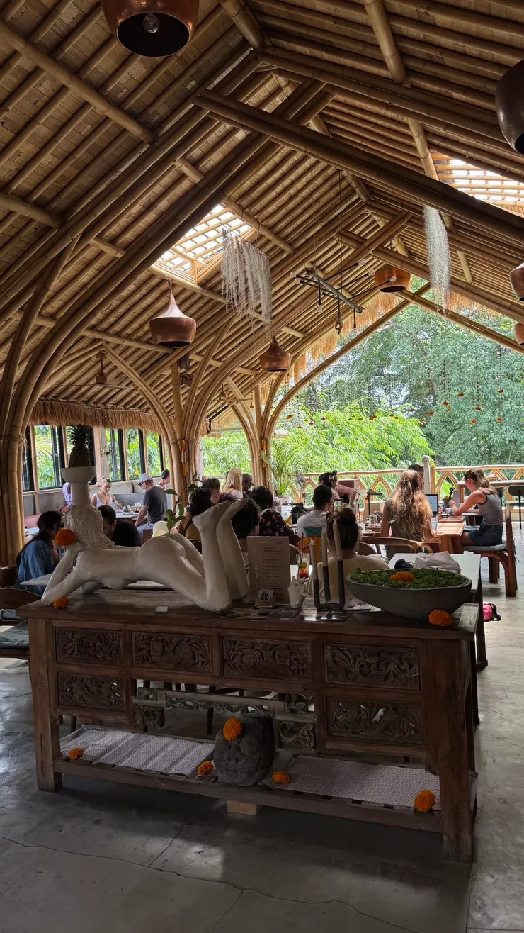 在烏布總是可以在這樣美麗的環境裡