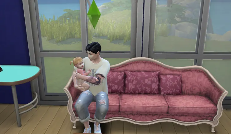 桑雅慢慢地長大...