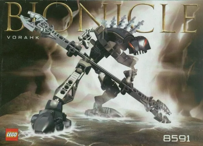 當時令許多小朋友為之瘋狂的樂高生化戰士系列