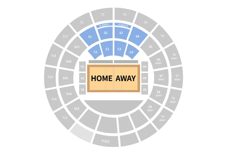 水原體育館座位配置圖