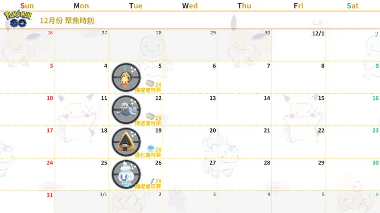 12月份聚焦時刻