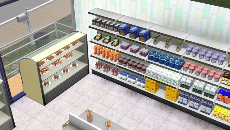 看到這些貨架整齊又琳琅滿目，是不是很有購買的衝動？