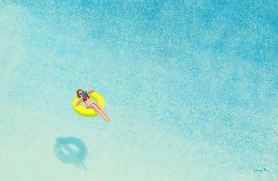 想著飄洋的觸感