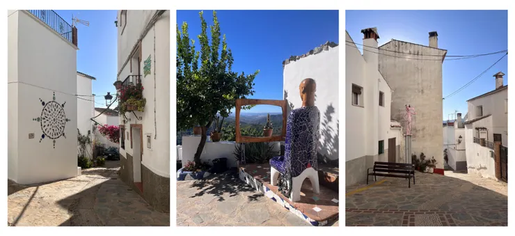 Genalguacil 鎮上的藝術品