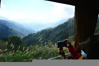 41號橋上可說是此行展望最好的車窗風景