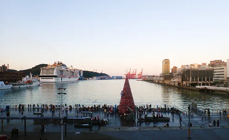 基隆住宿推薦「中華郵輪文旅」海景第一排飽覽基隆港灣│基隆廟口夜市周邊住宿