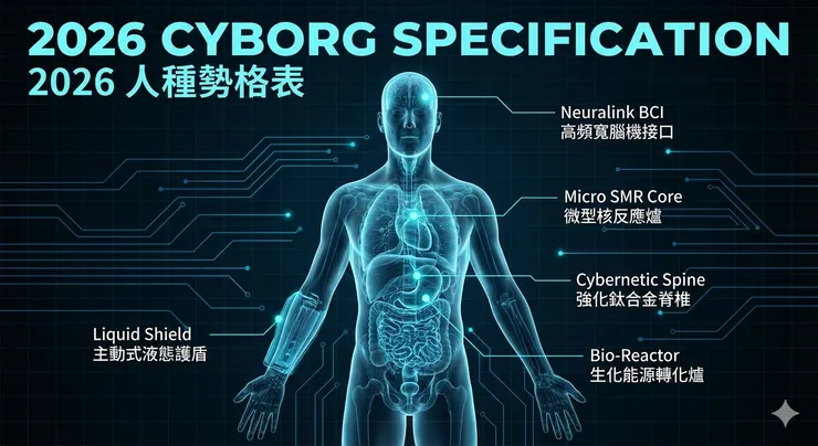 人體規格表 (Cyborg Human Spec Sheet)